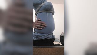Belly bulge training with anal-copulation