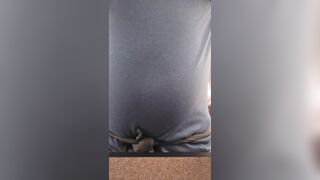 Belly bulge training with anal-copulation