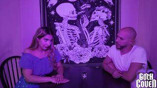 Gypsy mystic seduces her client
