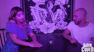 Gypsy mystic seduces her client