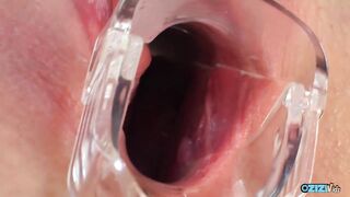 Let Stella do her solo hotty masturbation thing with the sex tool in hand