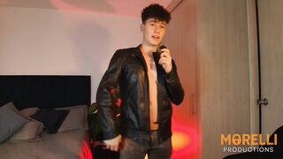 Erotic Asmr - Whispers, caresses and Latin Twink body in the foreground