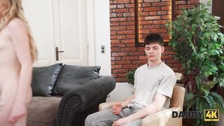 DADDY4K. two old Weenies in a Young Pussy