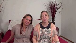Casting Despairing Amateurs Chanel Kay Alisha Bea Eden and Pet get their sexy milf melons and pussys fucked hard penis