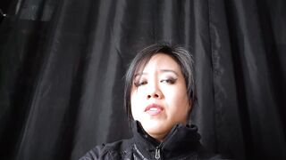 Female-dominator Mara's Captured Spy Breath Play Roleplay