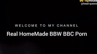 Sucking Licking BBC Cumming Deep in My Mouth