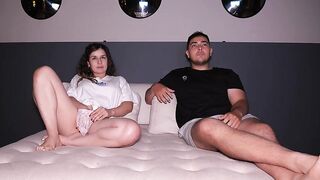 My stepsister keeps insisting I've sex with her while we watch videos.