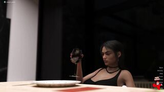Hard Lessons (5) - Stepsis Handjob At Dinner