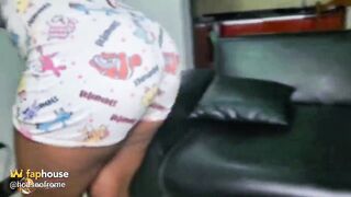Dvibez Thick Ass Made Wang Cum on Her Enjoyable Twat