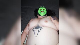 Giving the witch a Halloween missionary pounding