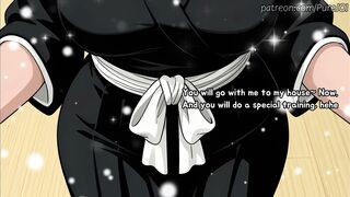Soifon trains her admirable student with her body (Sex JOI)