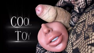 bewitching orgasm for a trans beauty, magnificent toy