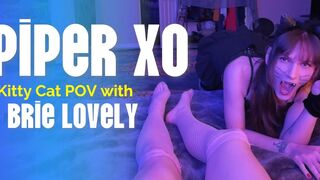 Brie Screws Pipercat Meow Meow! (featuring Piper Xo)
