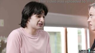 Busty MILF stepmom taboo fucked hard by her perv step son