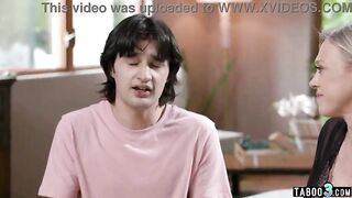 Busty MILF stepmom taboo fucked hard by her perv step son