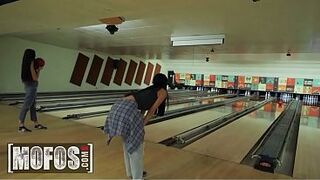 MOFOS - Gaby Ortega, Victor Ray - The Bowling Alley goes Avid