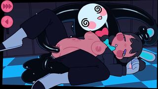 Slime Fucking the Twat of this Hot Bitch Dressed as a Bunny
