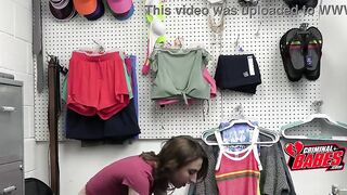 Shoplifter Chooses Strip Search Then Rides Loss Prevention
