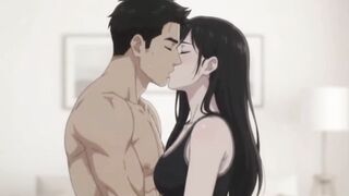 She Caught Me Looking her workout and castigate me as blowjob