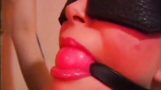 Cute brunette teen gets bound up and hurt