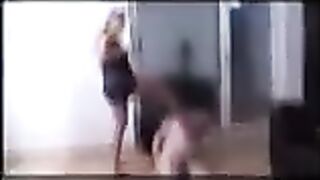 Foot Slapping and Humiliation on the Floor
