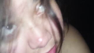 18-year-old beauty likes to suck on a sugar-plum