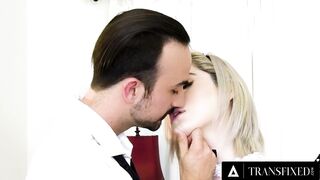 TRANSFIXED - Ella Hollywood Serves Afternoon Anal In A French Maid Uniform