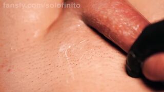 Midnight Lustful Guy Impure Cum Play - Solo Close Up Slow Motion Masturbate Moan Orgasm