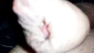 Masturbation (340) with one testicle