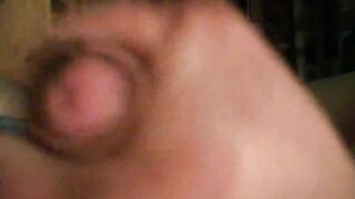 Masturbe (42) with one testicle
