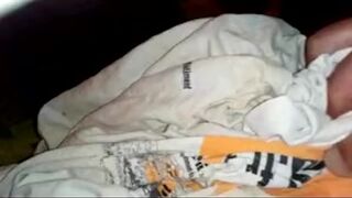 Masturbe compil (14) with one testicule