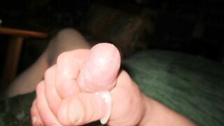 My cumshots with one testicle