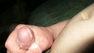 My cumshots with one testicle