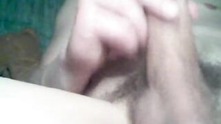 Masturbe (10) with one testicle