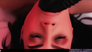 AI Generated Anime - Alien Monster Shlong All the Way Through