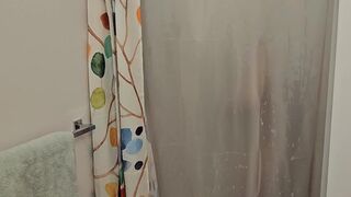 Taking a shower and then Jerking off