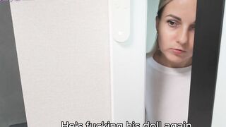Stepsister Pretends To Be A Tantaly Doll Afresh And Gets Creampied