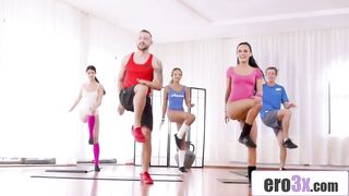 Double Team on the Yoga Mat After Everyone Leaves
