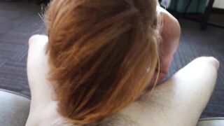 Ginger the MILF POV BJ & Tittyfuck