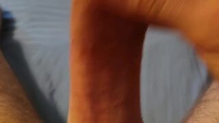 Jerking and Moaning Leads to a Major Load Cumshot