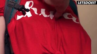 Lewd Backpacker Sirena Enchanting Takes Jock in Every Position - CONCUPISCENT HOSTEL