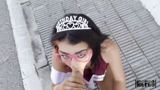 Pickups - Birthday Cutie Just Turned 20 and Gets Something to Blow Out