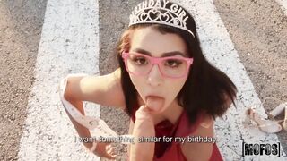 Pickups - Birthday Cutie Just Turned 20 and Gets Something to Blow Out