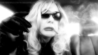 FILTHY TALKING WHILE I SMOKE MY LONG CIGARETTES IN MY CAR