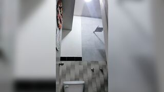 Masturbating in the shower
