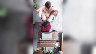 FTM Getting His Twat Worshipped On A WFH Day