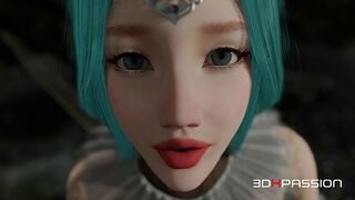 Shemale hentai Orc screws hard Fairy in the Forest – Fellatio enjoyment, Deepthroat & Anal