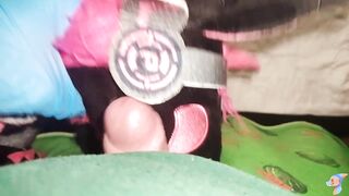 Pink protogen plush enjoyment#9