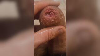 Real Phimosis Jock and Tight Foreskin Close-Up pleasure