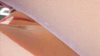 Hot 3D Hentai Lesbians Share Black Dildo